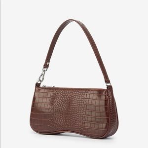 JW PEI - Eva Shoulder Bag - Brown Croc